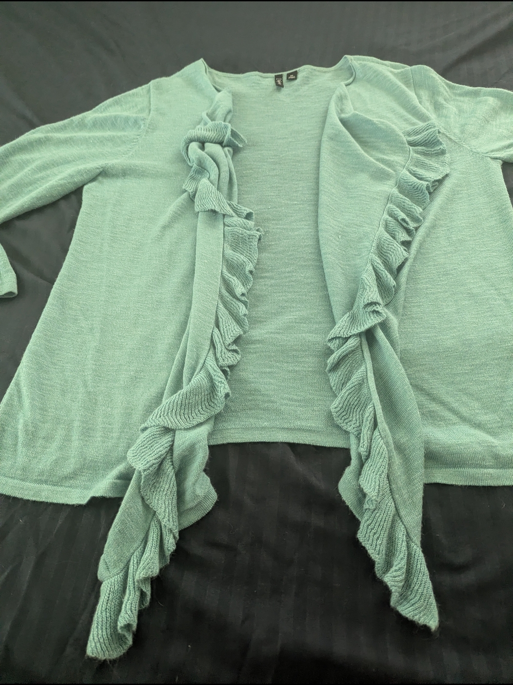 Relativity Ruffled Cardigan - Picture 5 of 10